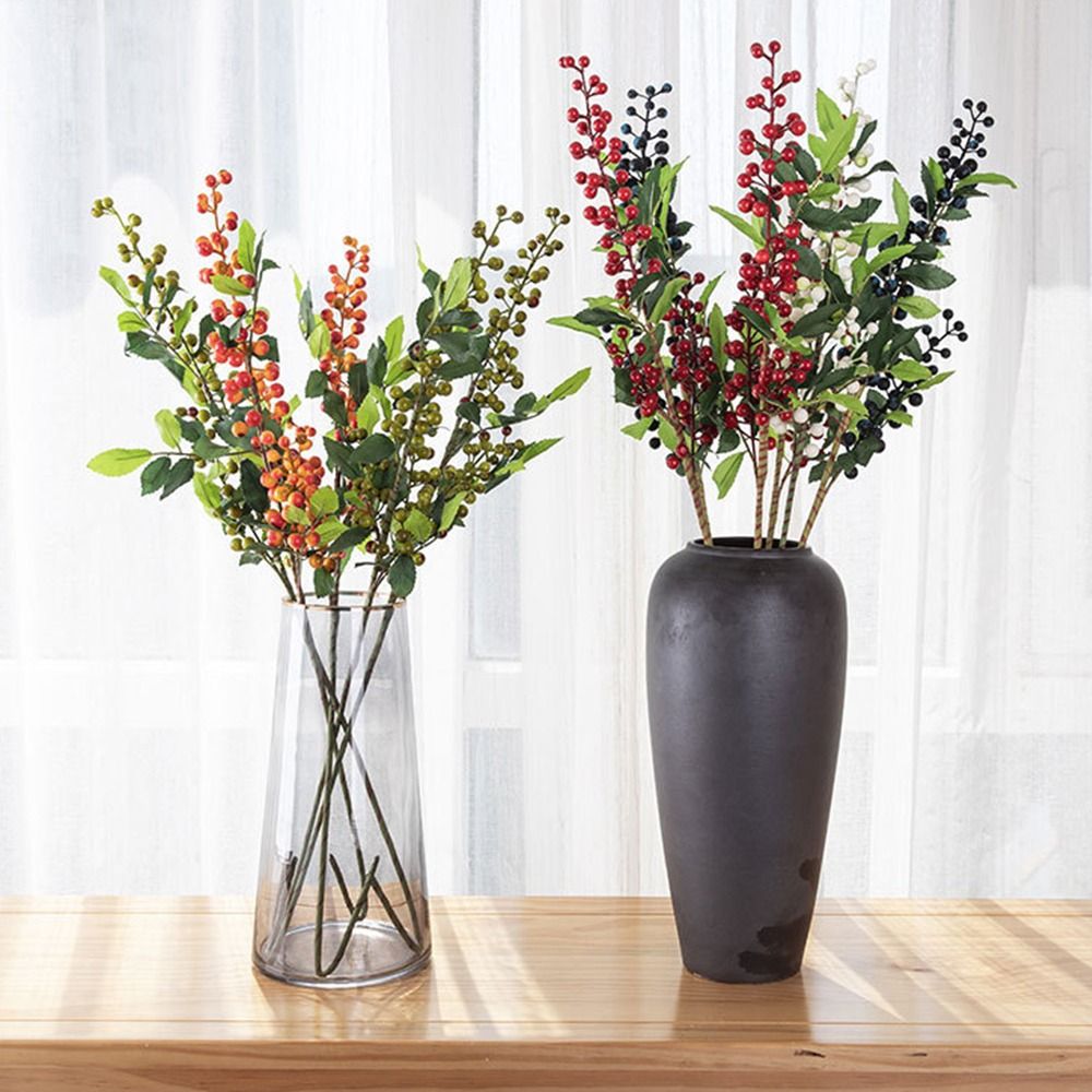70cm Christmas Berry Branches  - Desk Setup Photo reseña y precio