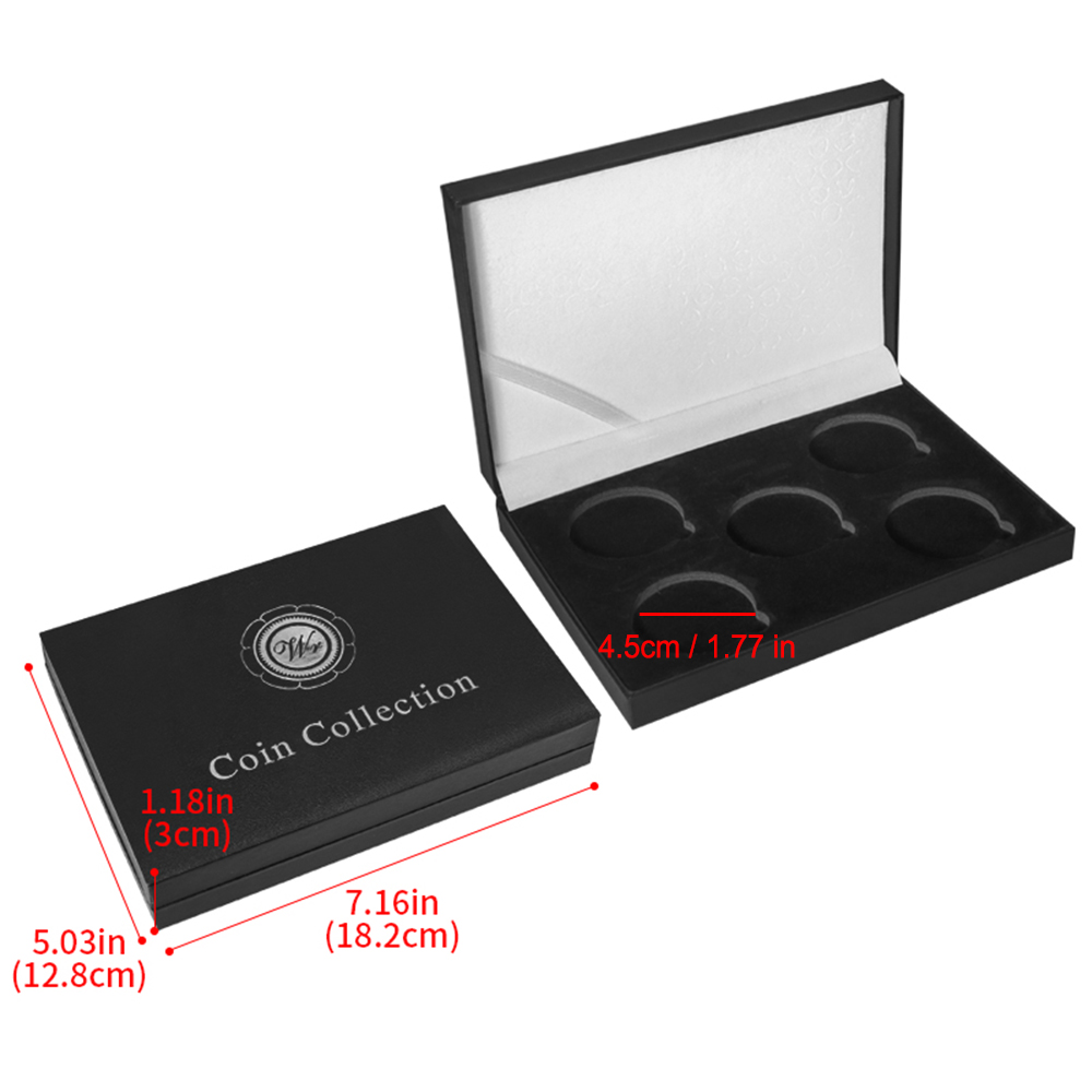 Collectible Coins Holder Chall - Desk Setup Organization reseña y precio