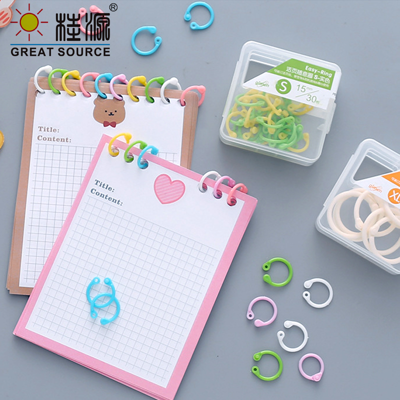 Makeasy Colorful Ring Binder 1 - Ring Binder Box reseña y precio