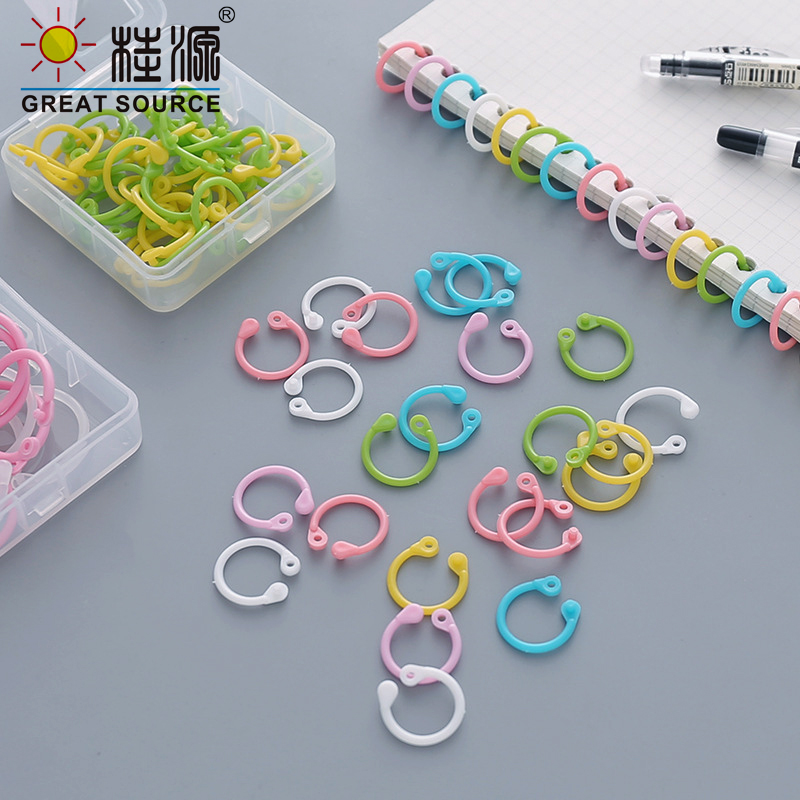 Makeasy Colorful Ring Binder 1 - Ring Binder Box reseña y precio