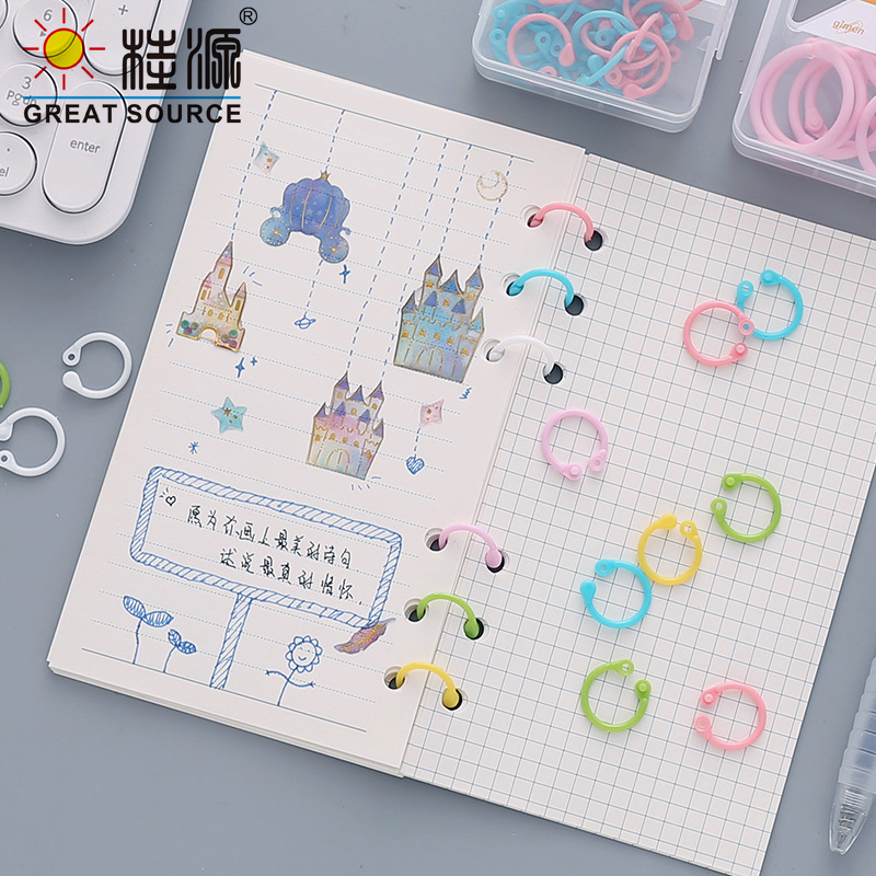 Makeasy Colorful Ring Binder 1 - Ring Binder Box reseña y precio