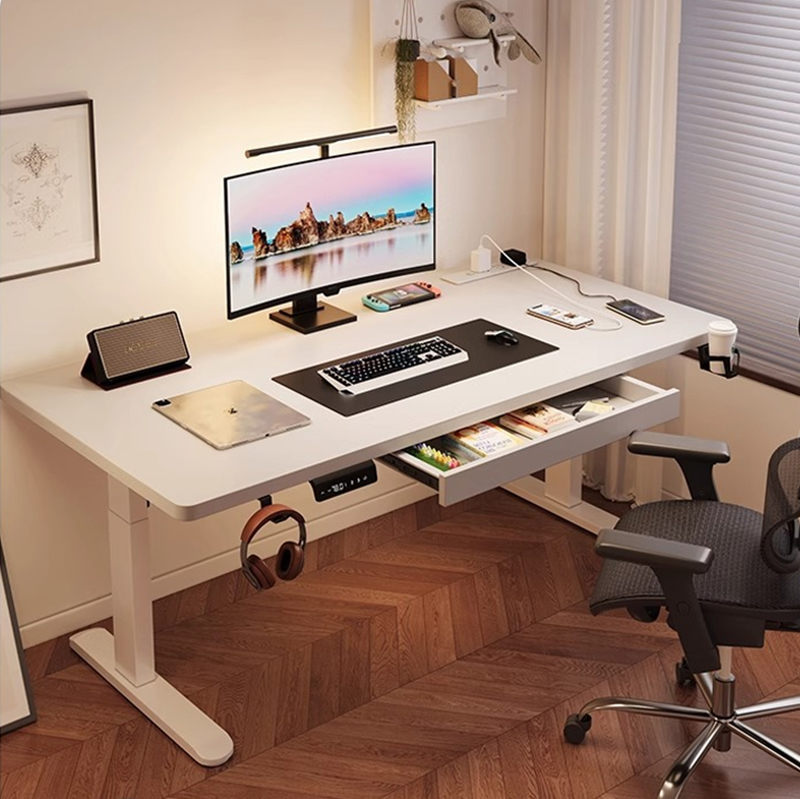 Modern Iron Dual Motor Electri - Desk Setup For Office reseña y precio