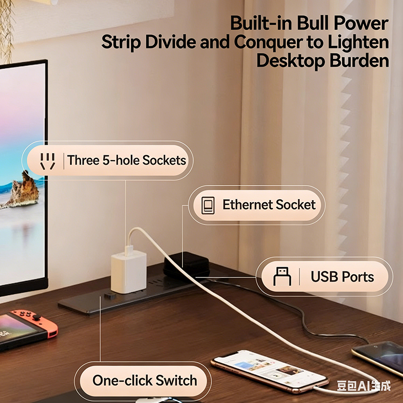 Modern Iron Dual Motor Electri - Desk Setup For Office reseña y precio