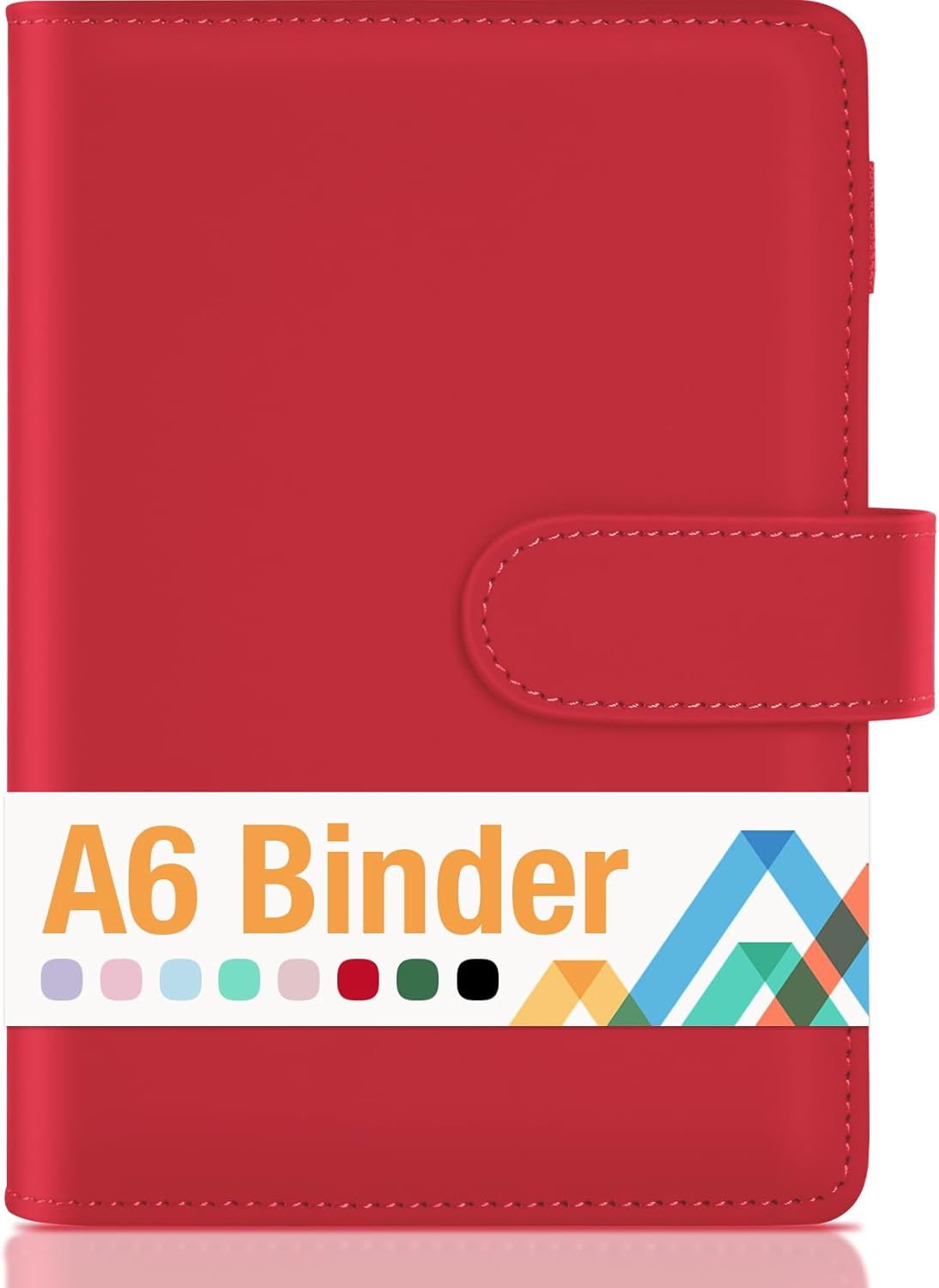 A6 PU Leather 6 Ring Refillabl - Ring Binder Box reseña y precio
