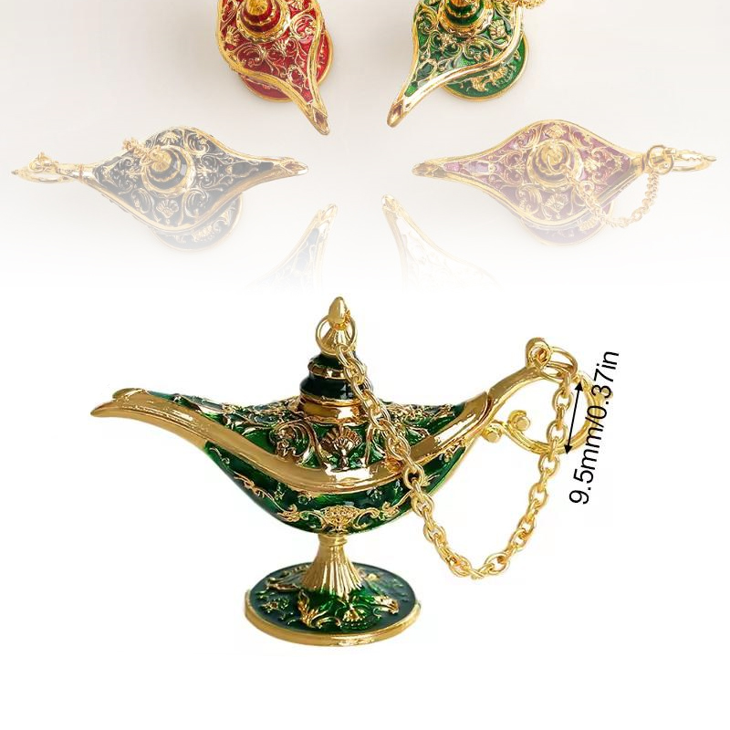 New！Vintage Aladdin Magic Lamp - Desk Setup Vintage reseña y precio