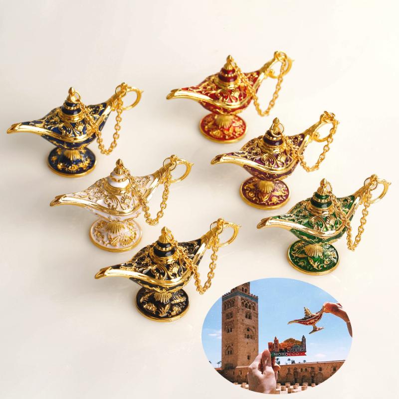 New！Vintage Aladdin Magic Lamp - Desk Setup Vintage reseña y precio