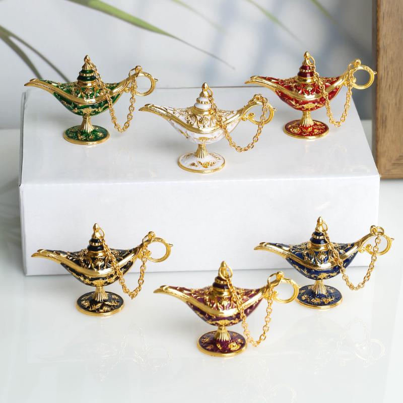 New！Vintage Aladdin Magic Lamp - Desk Setup Vintage reseña y precio