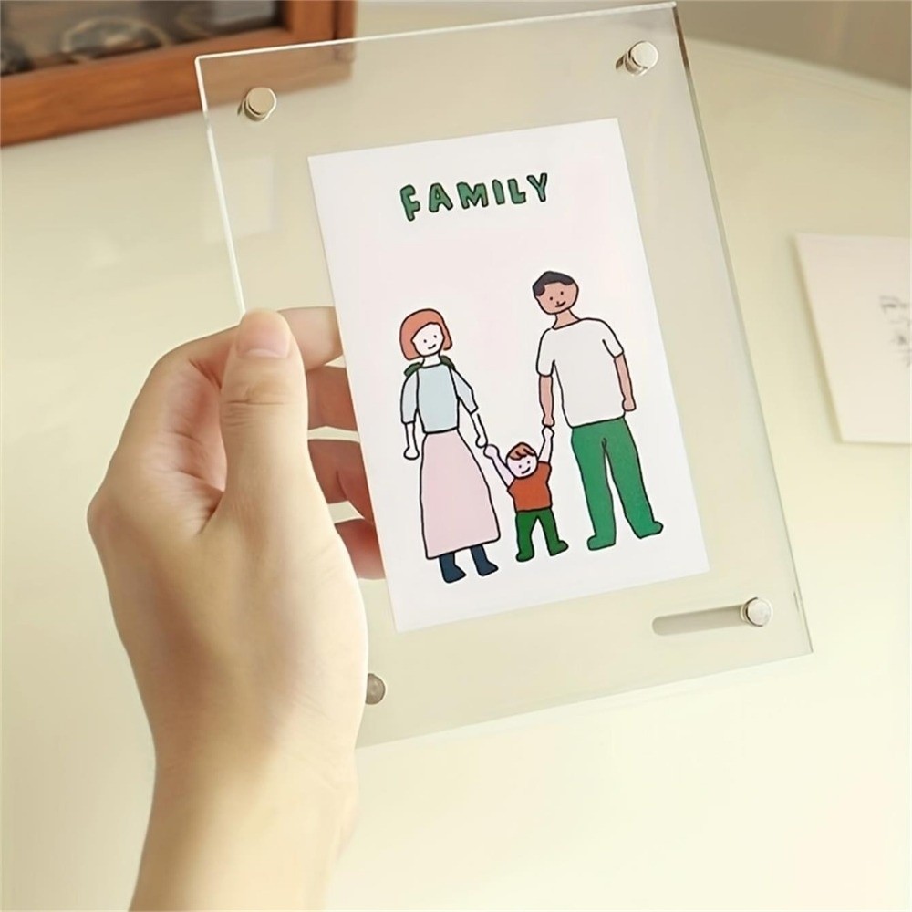 New Transparent Acrylic Photo  - Desk Setup Photo reseña y precio
