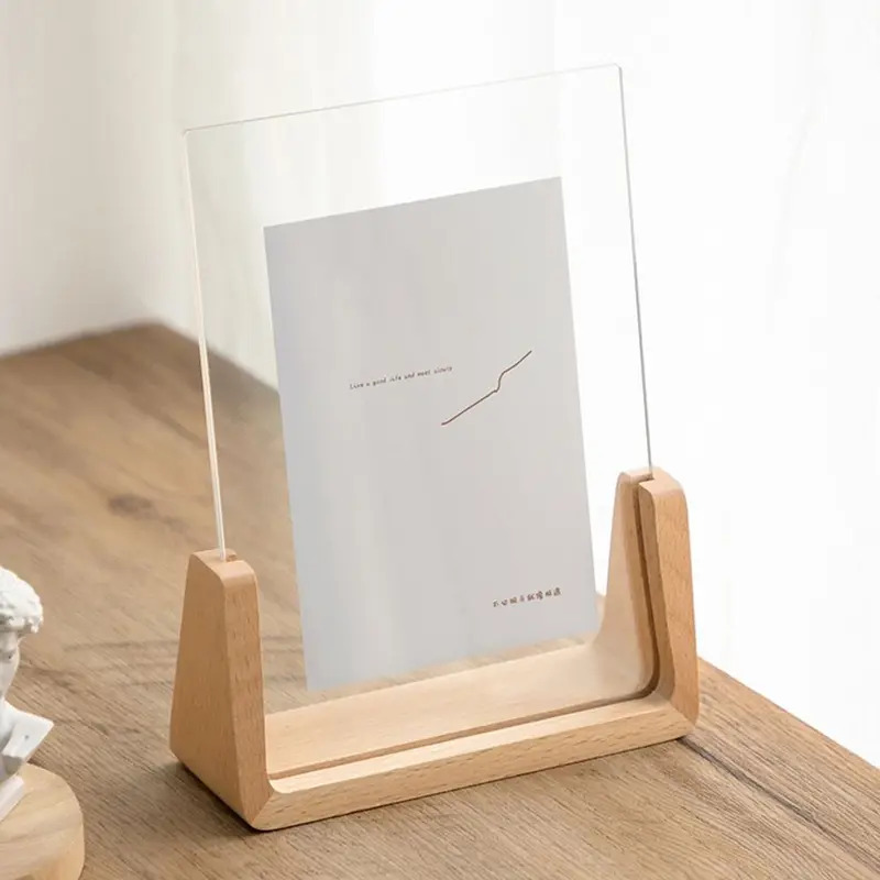 Walnut/Beech Creative Photo Fr - Desk Setup Photo reseña y precio
