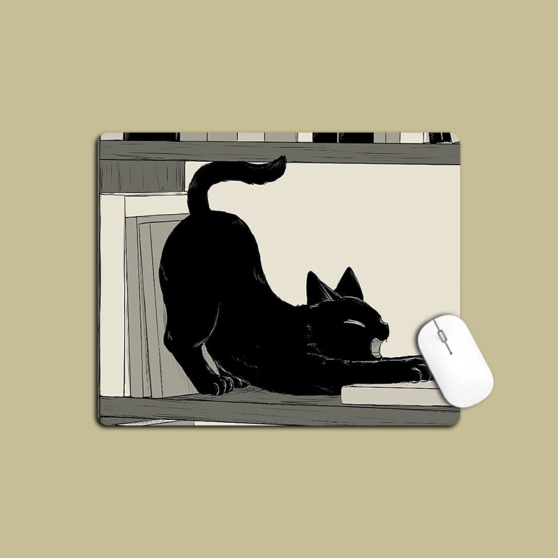 Mouse Mat Cat Mause Pad Cute C - Desk Setup Desk reseña y precio
