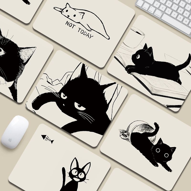 Mouse Mat Cat Mause Pad Cute C - Desk Setup Desk reseña y precio