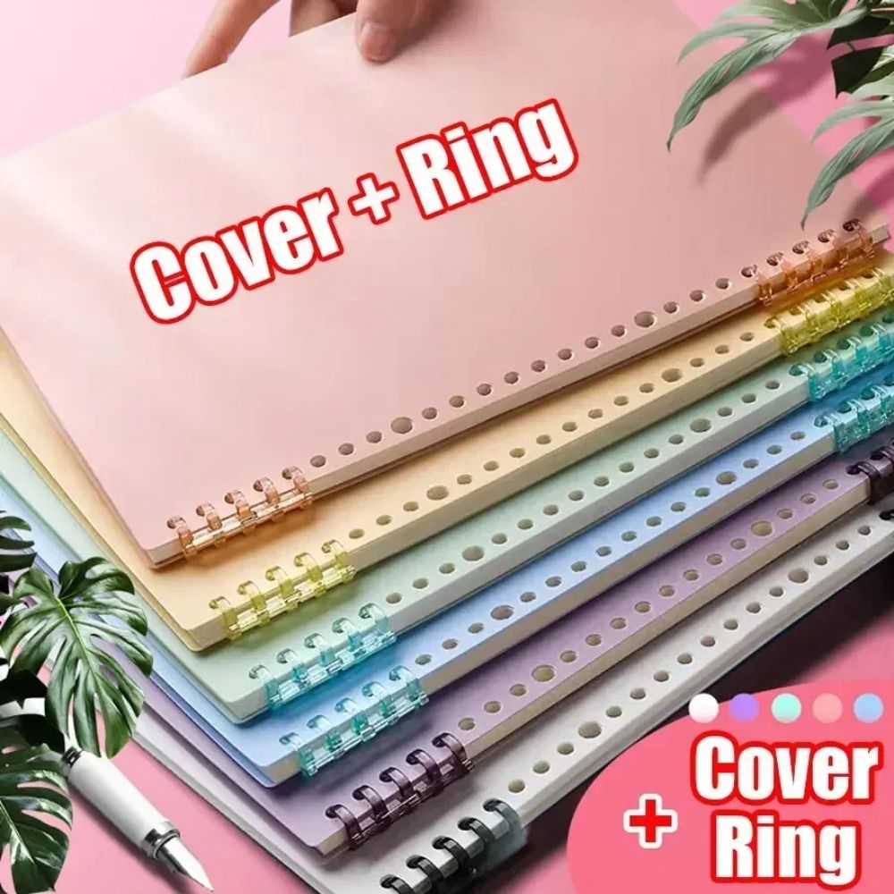 4Pcs PP Loose-leaf Book Cover  - Ring Binder Box reseña y precio