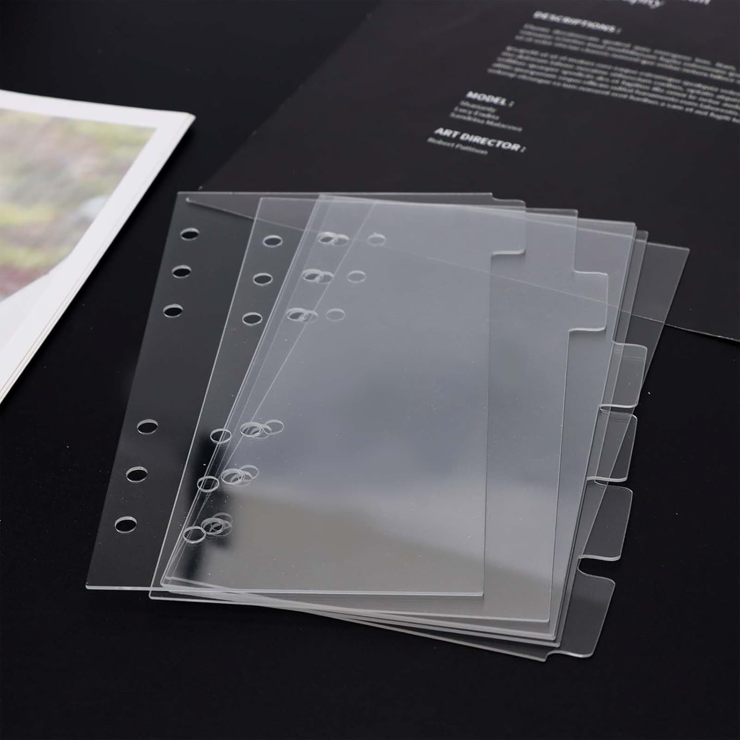 A5/A6/A7 Binder Dividers Plann - Ring Binder Box reseña y precio