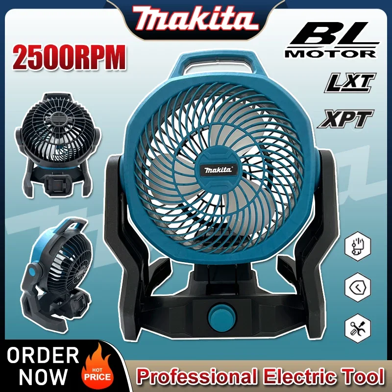 Makita Cordless Table Fan Port - Desk Setup Desk reseña y precio