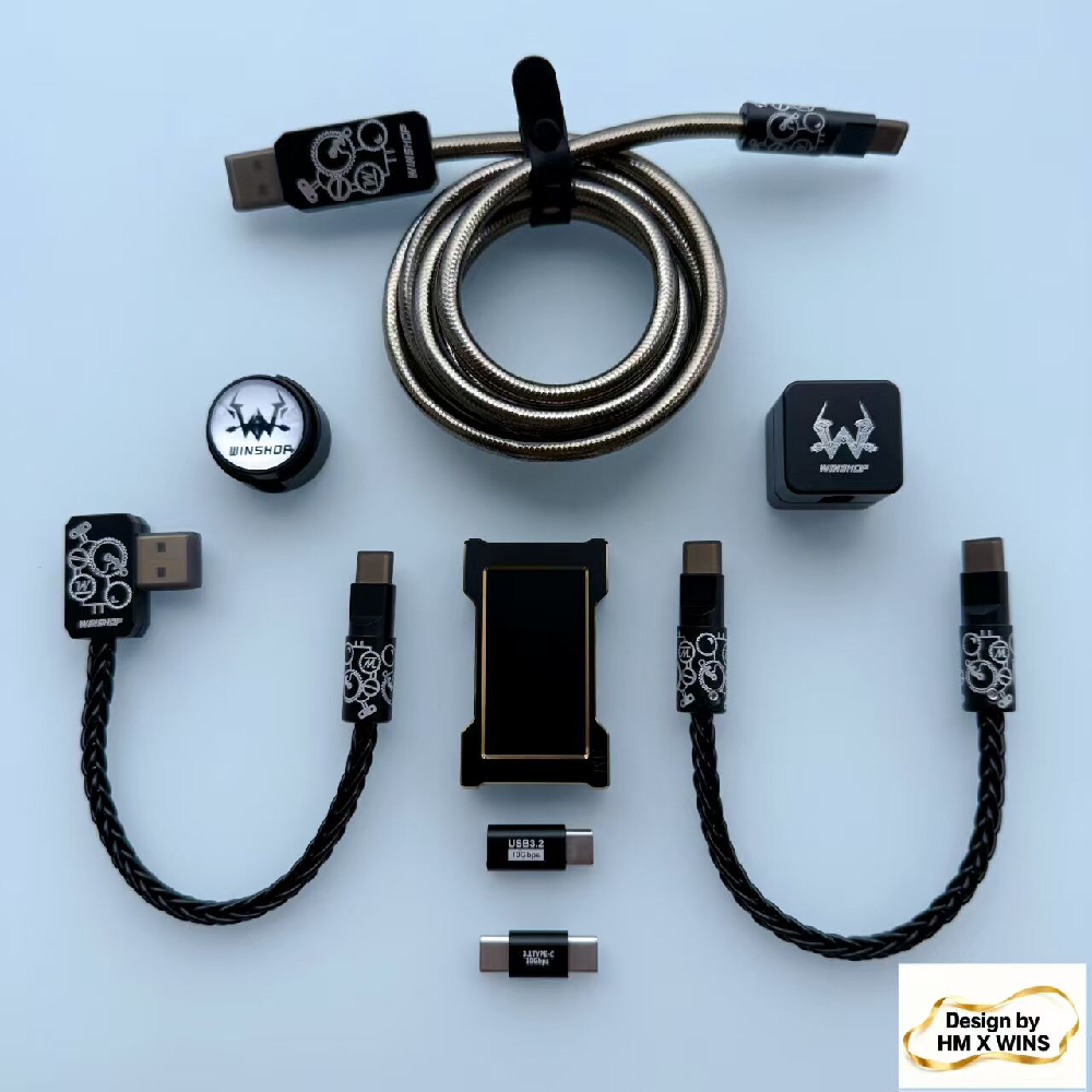 HM&WINS Co-Branded Set - Lumin - Desk Setup Usb Hub reseña y precio