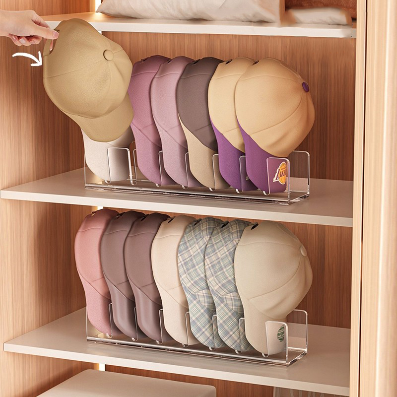 Acrylic Hat Storage Rack, Home - Desk Setup Design reseña y precio