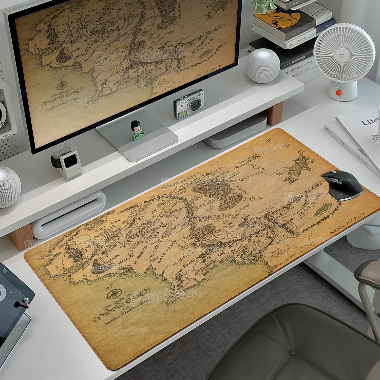 The L-Lord of The Ring Large G - Desk Setup For Office reseña y precio