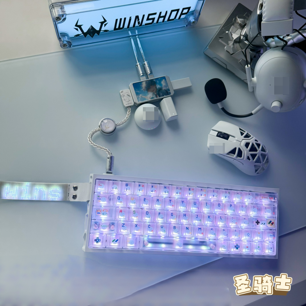 WINSHOP Gaming USB HUB 2-in-1  - Desk Setup Usb Hub reseña y precio