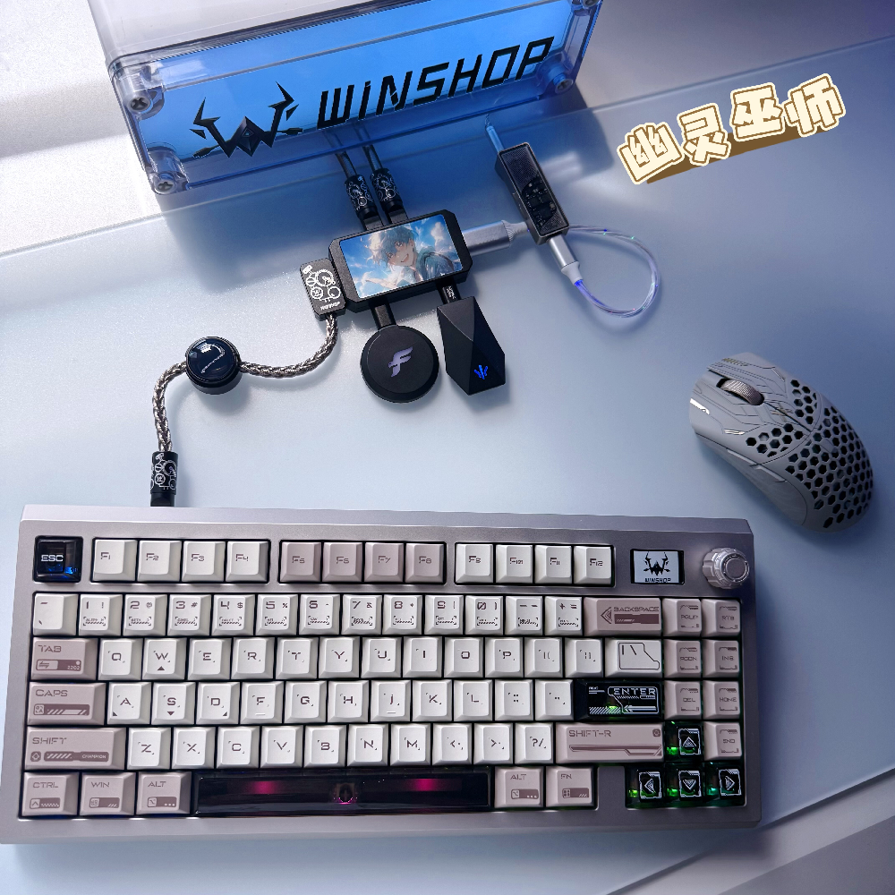 WINSHOP Gaming USB HUB 2-in-1  - Desk Setup Usb Hub reseña y precio