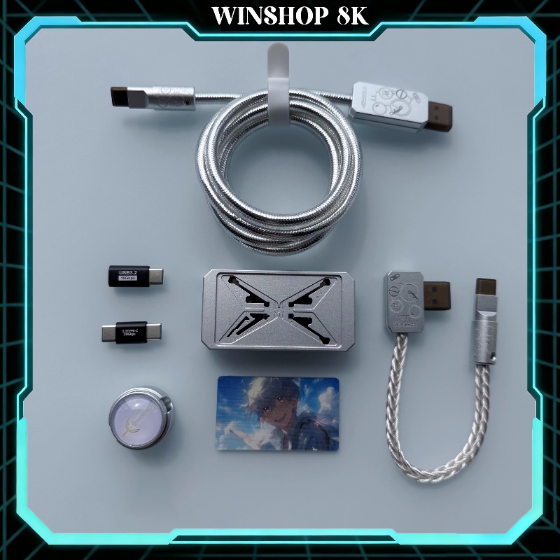 WINSHOP Esports HUB Dual-In 4- - Desk Setup Usb Hub reseña y precio