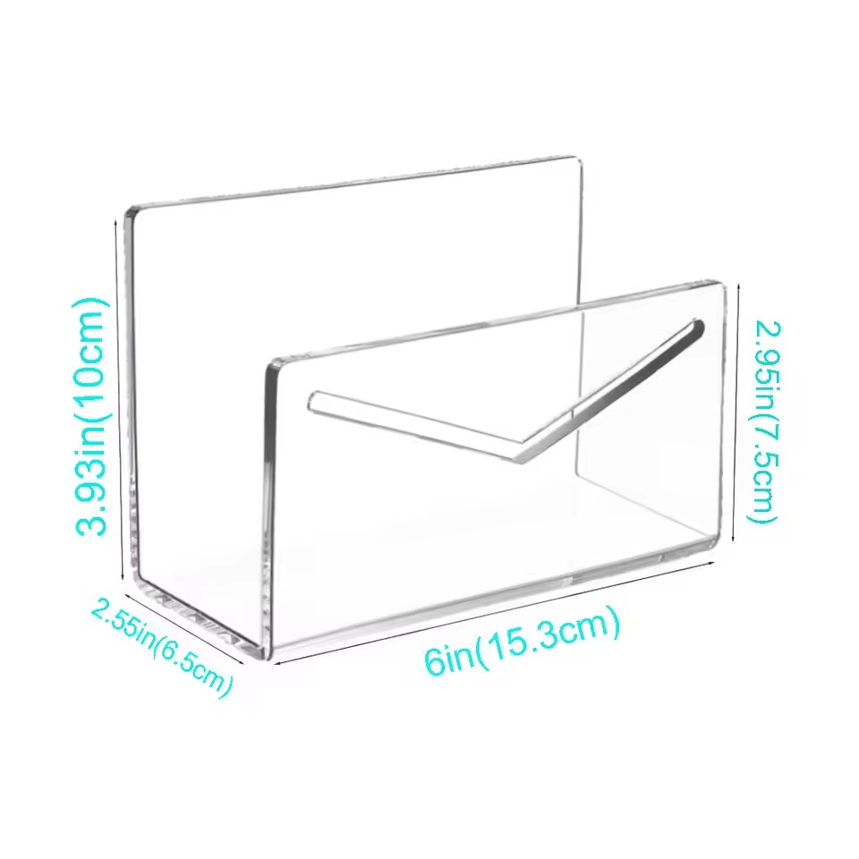Mail Organizer Acrylic Desk Le - Desk Setup Organization reseña y precio