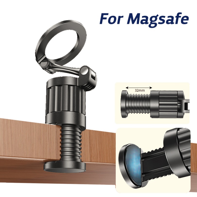 360° Rotation Desktop Magnetic - Desk Setup Desk reseña y precio