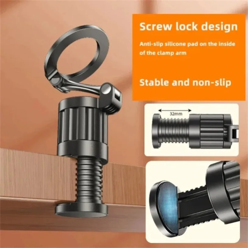 360° Rotation Desktop Magnetic - Desk Setup Desk reseña y precio
