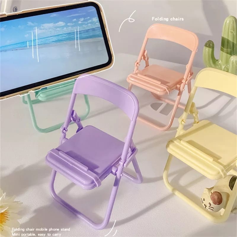 Cute Chair Phone Holder Stand  - Desk Setup Organization reseña y precio