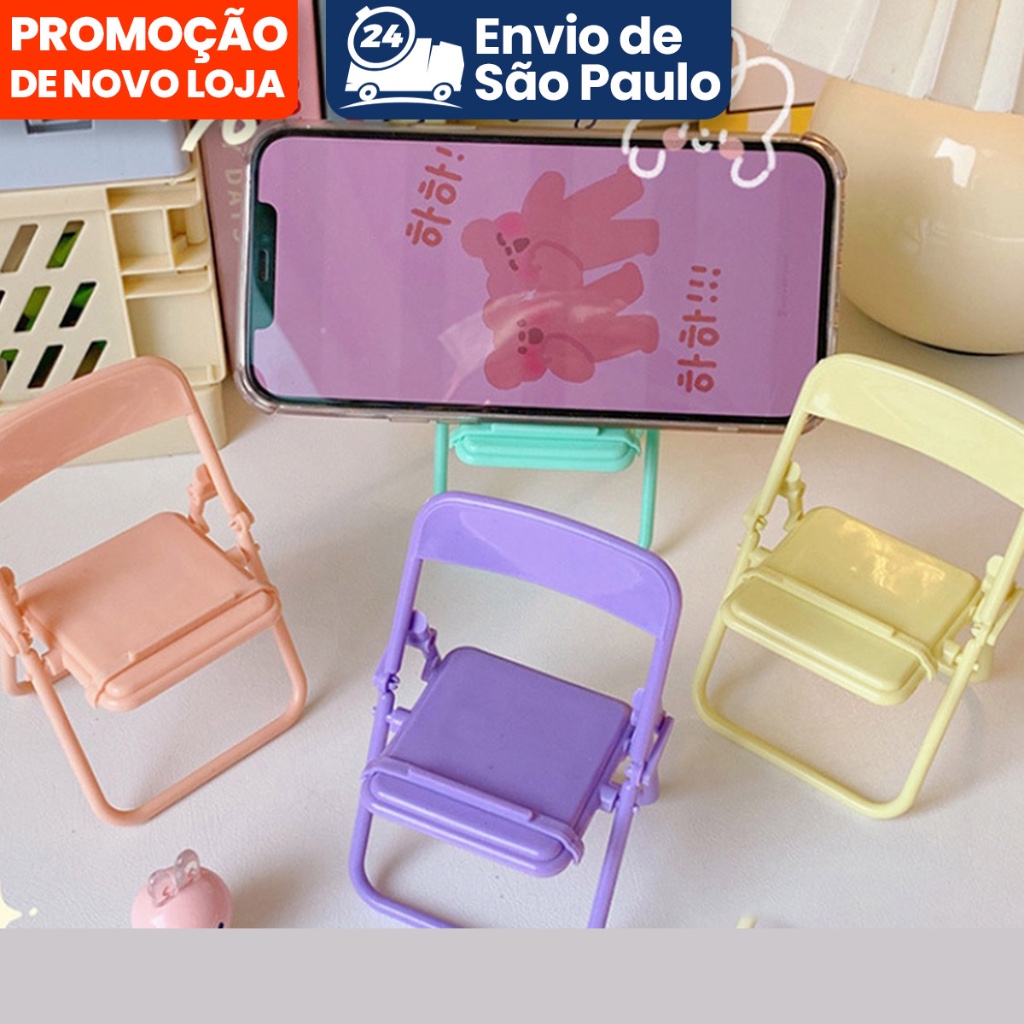Cute Chair Phone Holder Stand  - Desk Setup Organization reseña y precio