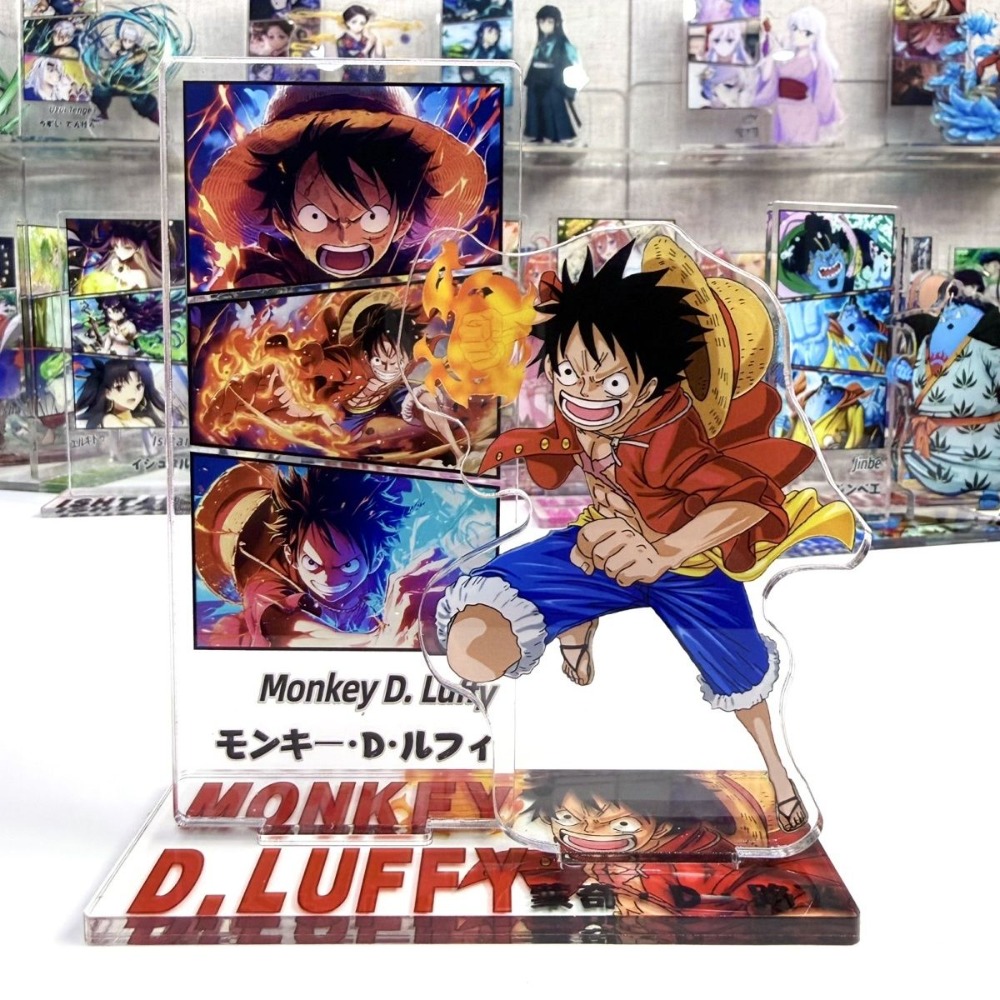 2026 One Piece Luffy Nami acry - Desk Setup Design reseña y precio