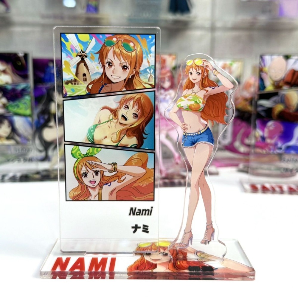 2026 One Piece Luffy Nami acry - Desk Setup Design reseña y precio