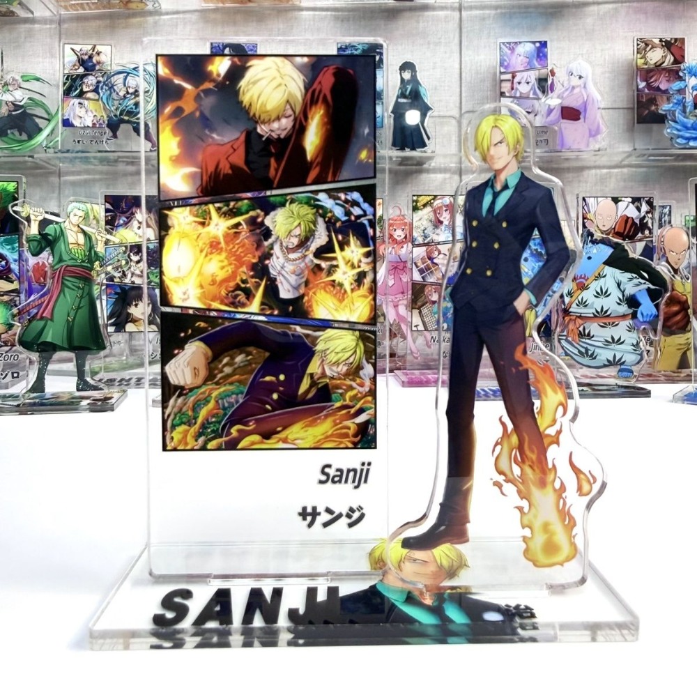 2026 One Piece Luffy Nami acry - Desk Setup Design reseña y precio