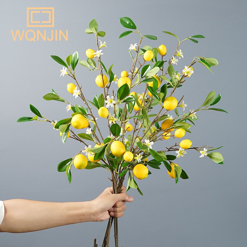 Lemon Branches With Fruit Simu - Desk Setup Photo reseña y precio