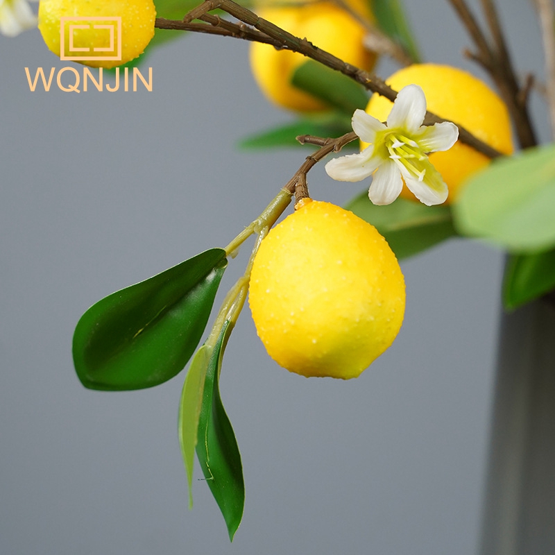 Lemon Branches With Fruit Simu - Desk Setup Photo reseña y precio