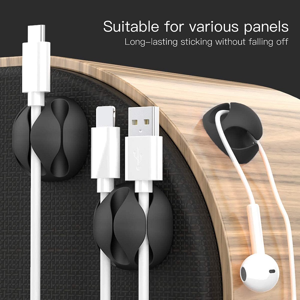 Cable Organizer Silicone Cable - Headphone Hook Under reseña y precio