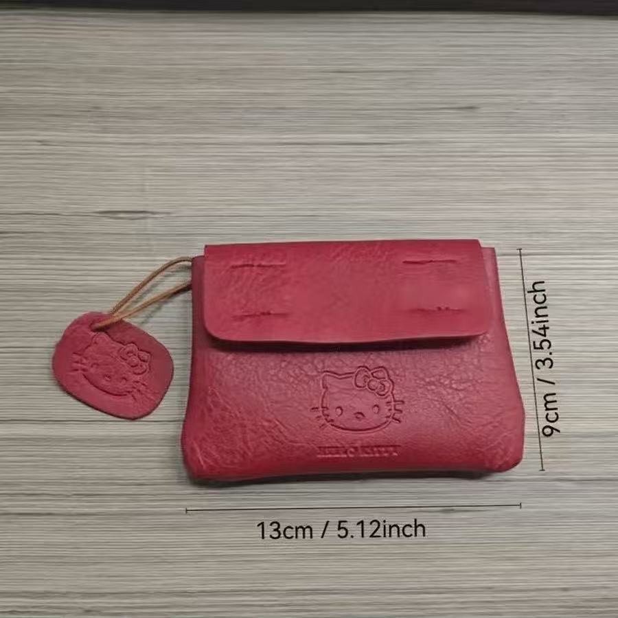 Cute Hello Kitty Red Leather C - Headphone Hook Under reseña y precio