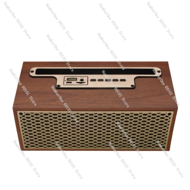 Retro Wooden Bluetooth Speaker - Desk Setup Design reseña y precio