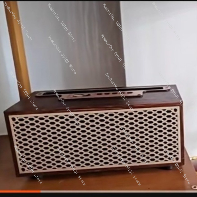Retro Wooden Bluetooth Speaker - Desk Setup Design reseña y precio