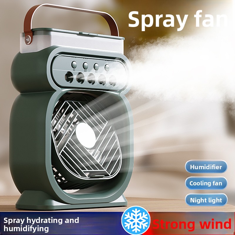 USB Mist Spray Fan Desktop Nig - Desk Setup Design reseña y precio