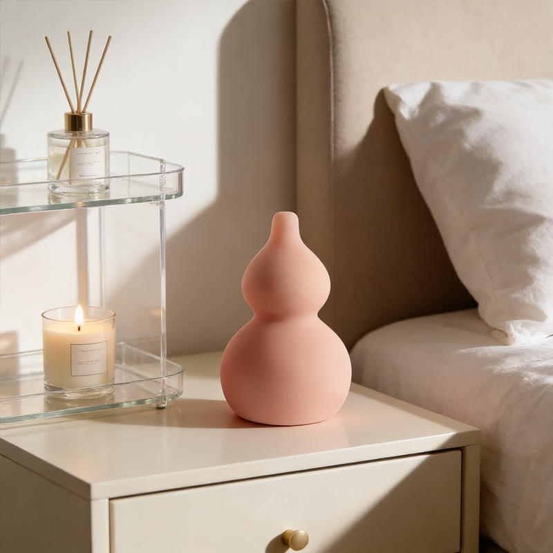 Soft Textured Relaxing Gourd F - Desk Setup Design reseña y precio