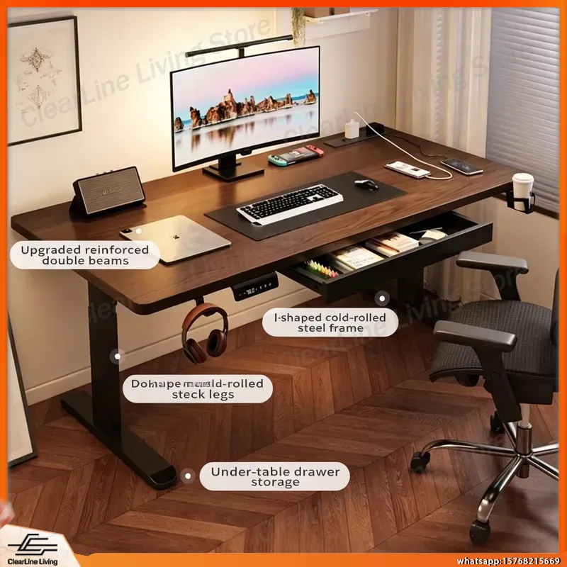 Electric Height Adjustable Gam - Desk Setup For Office reseña y precio