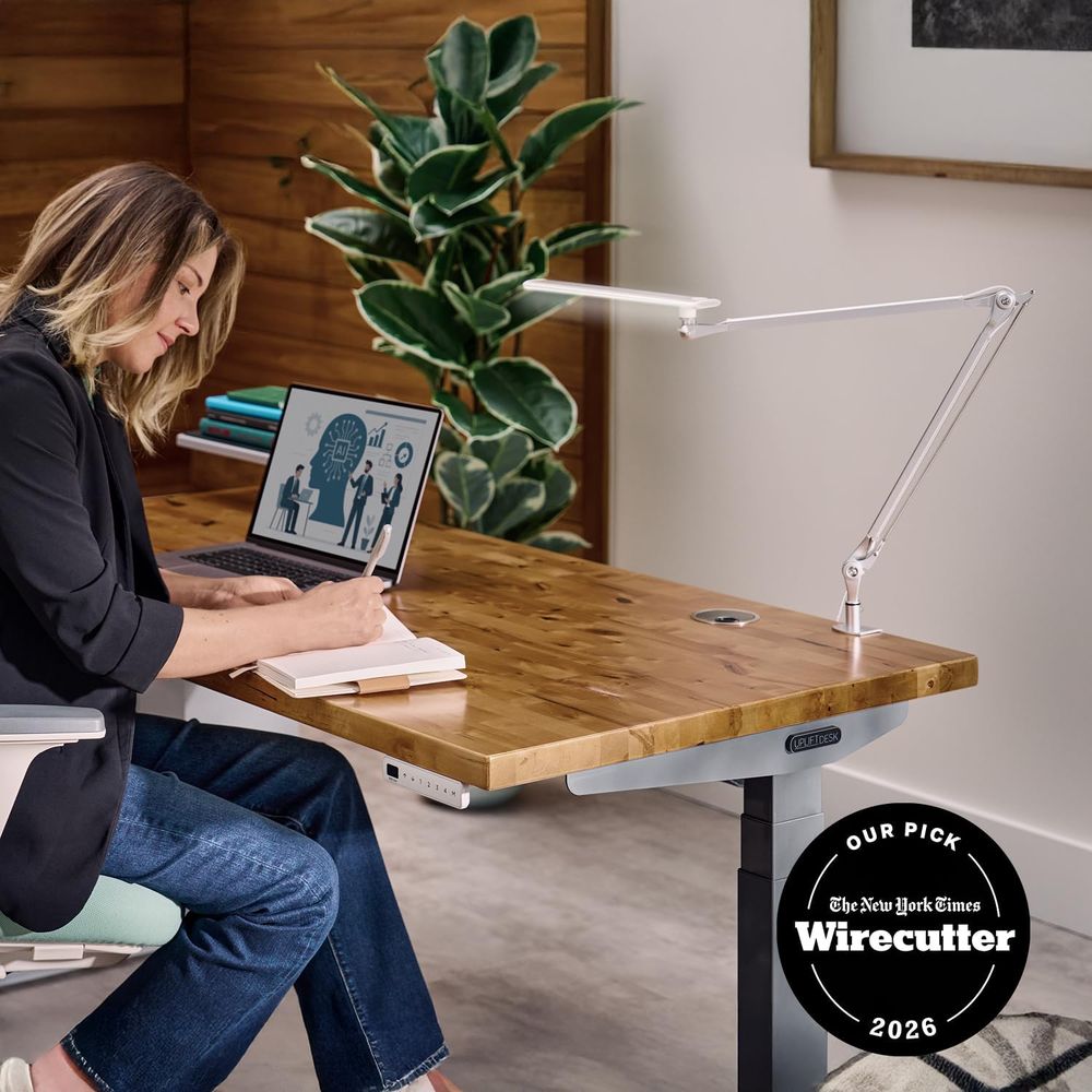 Adjustable 3-Color LED Desk La - Desk Setup For Office reseña y precio