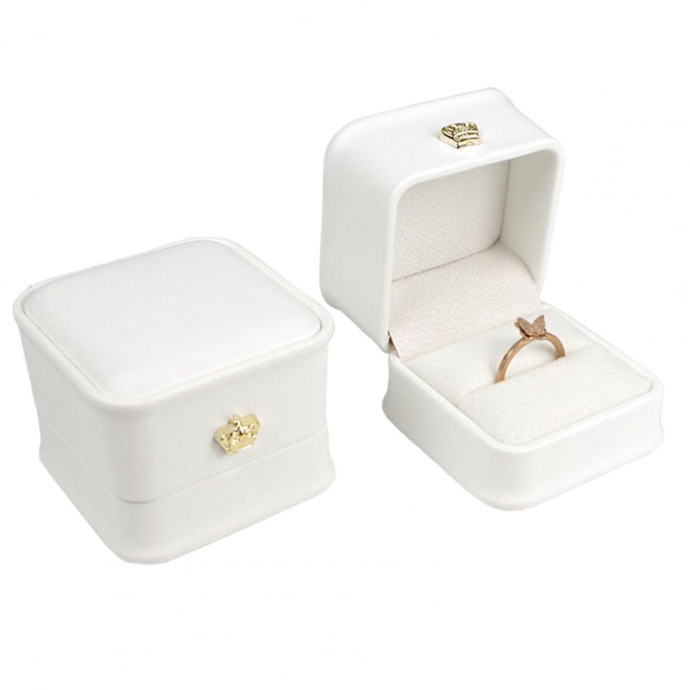Engagement Wedding Ring Box Sq - Ring Binder Box reseña y precio
