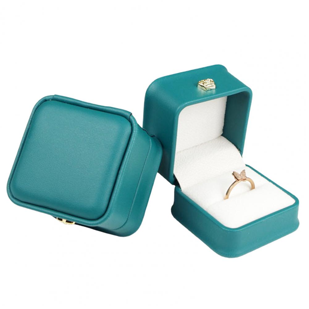 Engagement Wedding Ring Box Sq - Ring Binder Box reseña y precio