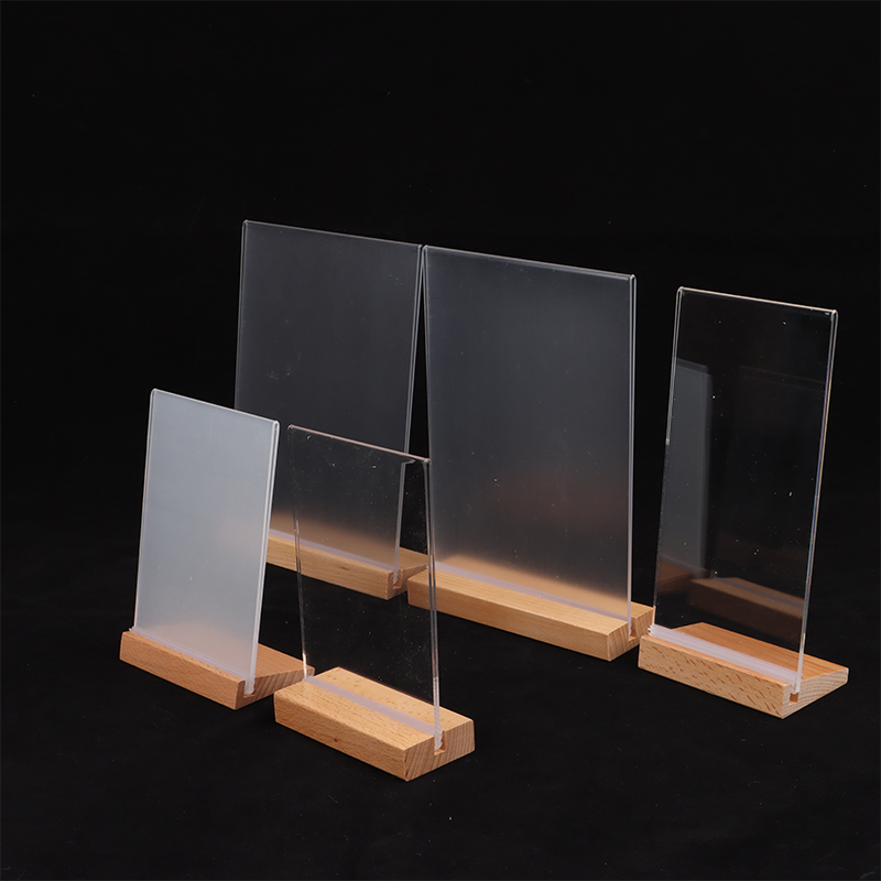 3 Size Transparent Acrylic Fra - Desk Setup Photo reseña y precio