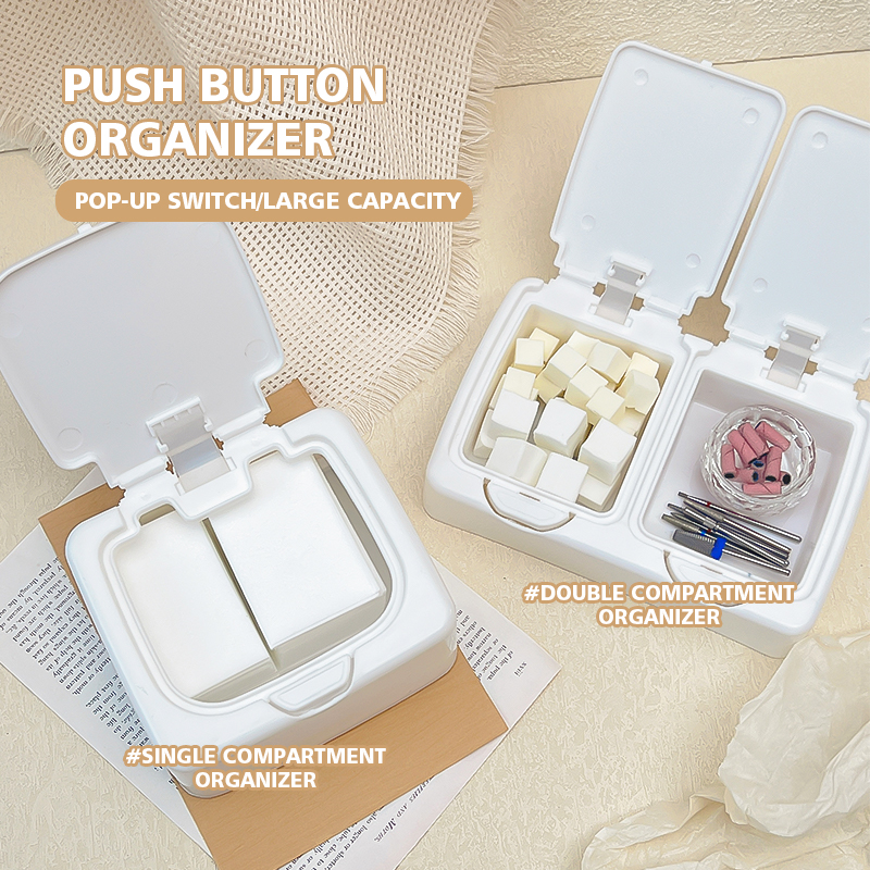 Nail Art Studio storage box or - Desk Setup Organization reseña y precio