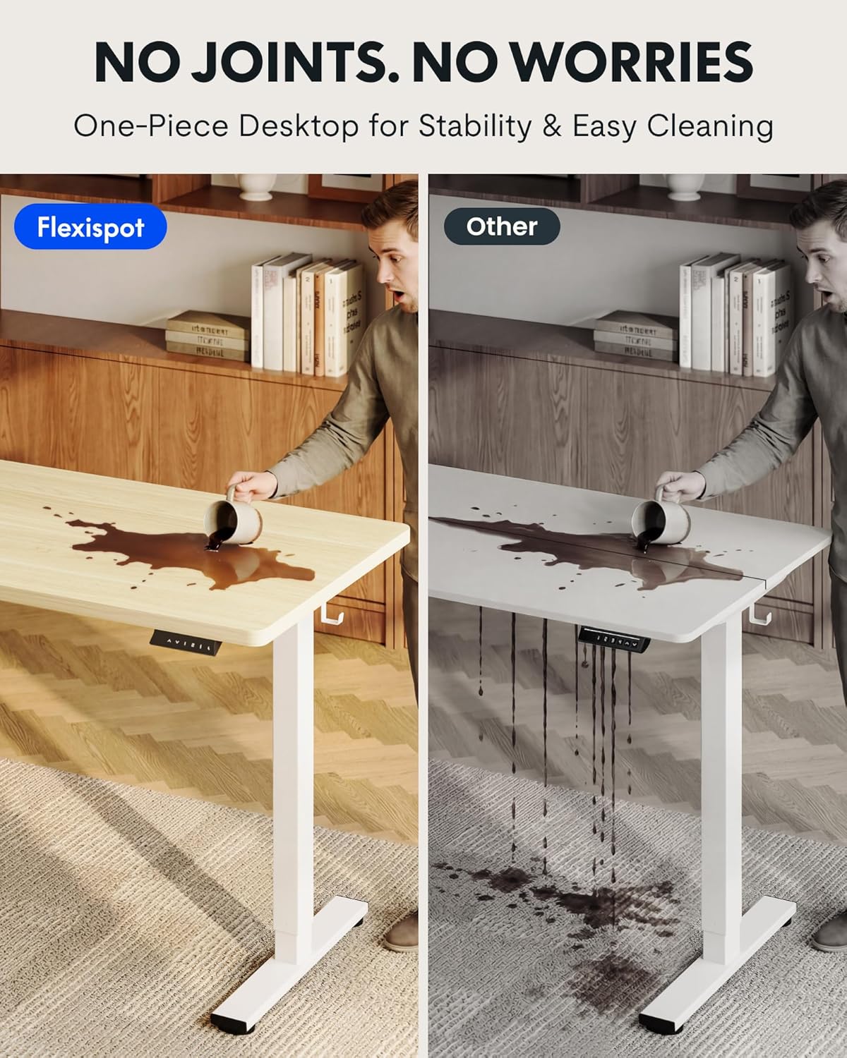 Electric Height Adjustable Sta - Desk Setup In Office reseña y precio