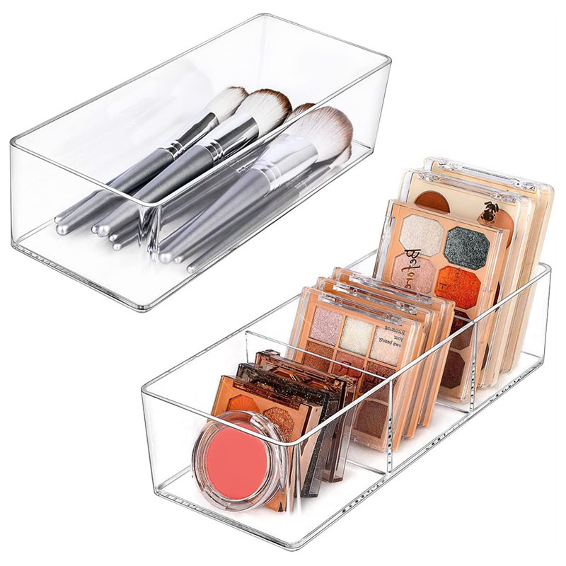 Acrylic Cosmetics Storage Box  - Desk Setup Organization reseña y precio
