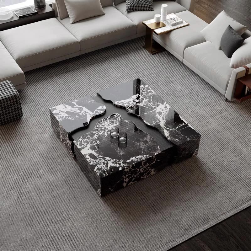 2025 Square Marble Coffee Tabl - Desk Setup Design reseña y precio