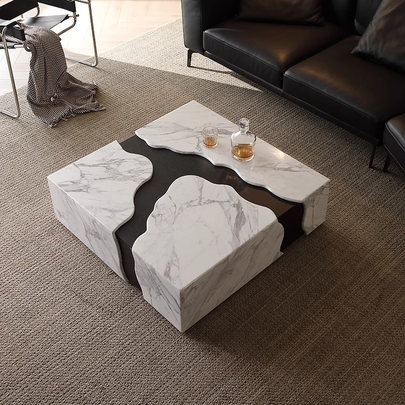 2025 Square Marble Coffee Tabl - Desk Setup Design reseña y precio